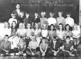 Klass 3-4 på  Axbergshammars skola, 1971