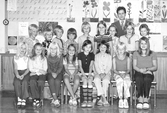 Klass 3-4 på  Axbergshammars skola, 1972-1973