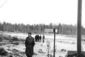 Vy över tomten där Lillåns skola ska byggas, 1965