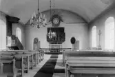 Interiör av Skattunge kyrka. Läs mer om Skattunge kyrka i boken: Dalarnas kyrkor i ord och bild /VO