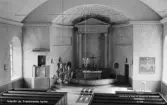 Interiör av Transtrands kyrka. Läs mer om Transtrands kyrka i boken: Dalarnas kyrkor i ord och bild.