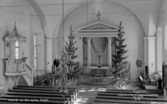 Interiör av Åls kyrka, Insjön. Läs mer om Åhls kyrka i boken: Dalarnas kyrkor i ord och bild.
