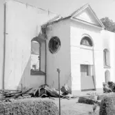 Vist kyrka efter branden