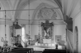 Säfsnäs kyrka. Interiör. Läs mer om Säfsnäs kyrka i boken: Dalarnas kyrkor i ord och bild.