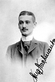Porträtt av Nämndeman August Nachmansson, 1910-tal