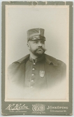 Porträtt på Kapten Carl Bror Skogman Munck af Fulkila, född 12 januari år 1852 i Jönköping död 23 januari år 1902 i Eksjö