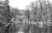 Karlslunds herrgård sett från Svartån, 1981