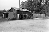 Uthus vid Hagatorp under Karlslunds herrgård, 1981