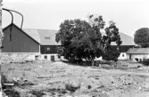Anläggningsarbetet vid stallet och slakteriet vid Karlslunds herrgård, 1981
