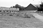 Ruiner efter gamla oxladugården på Karlslunds herrgård, 1981