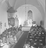 Gudstjänst i Västerås-Barkarö kyrka.