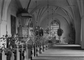 Interiör från Västerås-Barkarö kyrka.
