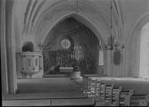 Interiör från Kärrbo kyrka.