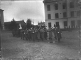 Begravningståg, Västmanlands regemente i Västerås.
