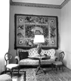 Soffgrupp under bonad på Karlslunds herrgård, 1981