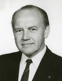 Porträtt av Kommunalpolitker Erik Johansson, 1980-tal