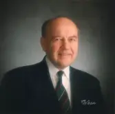 Porträtt av Kommunpolitiker Erik Johansson, 1980-tal