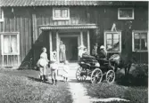 Kolbäck sn, Gränby.
Hästskjuts till Kolbäcks station, 1910-1915.