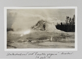 Undertecknad vid kratern av Castle geysir, 1913-07-16