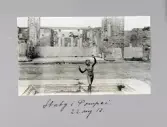 Staty i Pompeji i Italien, 1913-08-22