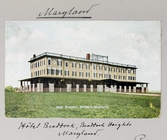 Vykort på Hotell Braddock i Braddock Heights i Maryland, 1913