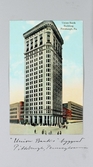 Vykort på Union Bank Building i Pittsburg om 20 våningar, 1913