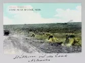 Vykort på slätterna vid McCook i Nebraska, 1913