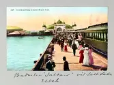 Vykort på badorten Saltair i Utah, 1913