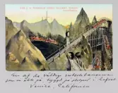 En av de stora bergochdal-banorna i Venice-området i Kalifornien, 1913