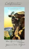 Den överhängande klippan i Yosemite-dalen i Kalifornien, 1913