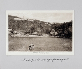 Roddbåt på sjön i närheten av Neapel, 1913