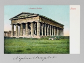 Vykort på Neptunustemplet vilket uppfördes kring f.v.t. 30, 1913