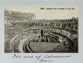 Kort på Colosseums inre, 1913