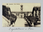 Vykort på senatspalatset Capitolium i Rom, 1913