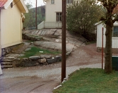 Bostadsbebyggelse vid Stalleliden och Stockliden i Mölndals Kvarnby, omkring 1975-1980. Från vänster Roten M 29, M 30 samt M 34.