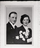 Ingrid och Harald Sundlings bröllopsfoto.