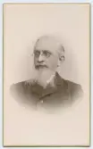 Porträtt på O Nordstedt professor i Lund född år 1838 i Jönköping.
