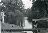 Fagersta sf.
Strömsholmsholms kanal, Fagersta stad. 1984.