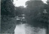 Västanfors sn.
Strömsholmsholms kanal, Fagersta sluss. 1984.