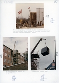 Bilder på nybygget vid Evers fabrik i Danmark13e mars 1981 för Inside den interna tidningen.