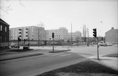 Korsningen Änggatan, Kungsgatan, Borgmästargatan, 1970-tal