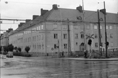 Järnvägsövergång vid Skolgatan, 1970-tal