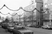 Juldekorationer över Drottninggatan, 1970-tal