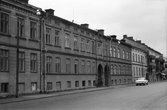 Fabriksgatan mot Änggatan, 1970-tal
