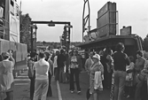 Örebro underhållningsorkester konserterar på Vinön, 1973-07-13