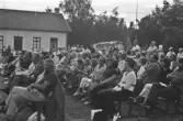 Örebro underhållningsorkester konserterar på Vinön, 1973-07-13