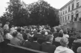 Konsert i Karlslund av Örebro kammarorkester, 1974-07-02