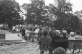 Konsert i Karlslund av Örebro kammarorkester, 1974-07-02
