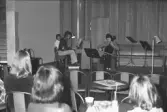 Lunchkonsert av Örebro musikpedagogiska institut i teaterkaféet, 1975-11-15