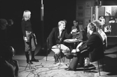 Tv-inspelning  på  Hjalmar Bergmanteatern, 1975-01-24